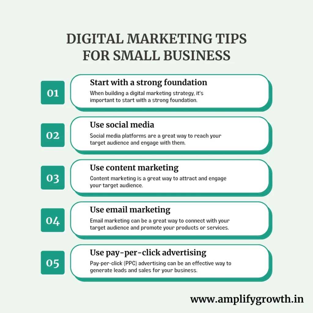 Digital Marketing Tips For Small Business